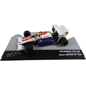 OPO 10 - Altaya 1:43 - Formula 1 - TOLEMAN TG184 Great Britain GP 1984 Ayrton Senna - 697