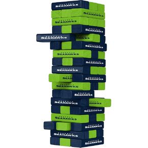 FOCO Seattle Seahawks Stackable Blocks Game