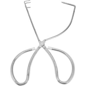 Pottery Tool, Dipping Tong Pottery Tool Stainless Steel High Strength Simple Shape Pottery Clay Sculpture Pliers Pottery Tool (Type 2)
