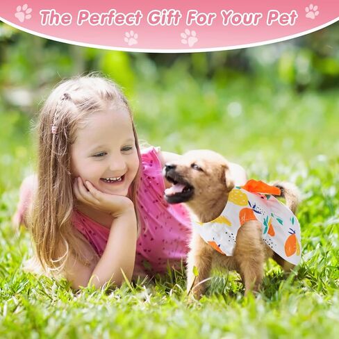 5 Pieces Dog Clothes Girl Dog Dresses Small Floral Puppy Dresses Pet Cat Princess Bowknot Clothes Cute Puppy Summer Outfits for Yorkie Female Cat Small Pets, 5 Styles(Cute Style,Small) in Kuwait