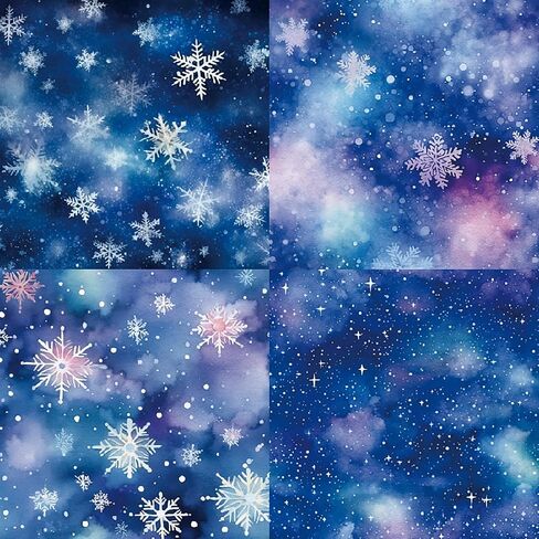 Scrapbook Paper Pad, 24 Sheets Mixture Colored Paper, 6"×6" Holiday Pattern Cardstock Paper Assorted Colors, Scrapbooking Supplies Paper for Junk Journal Craft DIY Photo Album Cottagecore Room Décor in Kuwait