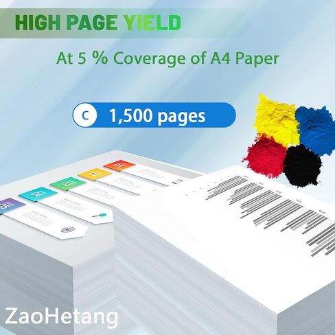 Remanufactured C230 C235 Toner Cartridge # 006R04386 Compatible for Xerox C235/DNI C230/DNI Color Multifunction Printer(Yellow) in Kuwait