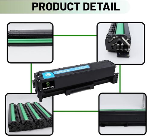 Remanufactured C230 C235 Toner Cartridge # 006R04386 Compatible for Xerox C235/DNI C230/DNI Color Multifunction Printer(Yellow) in Kuwait