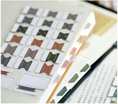 6 Pcs Monthly Tabs Monthly Calendar Stickers for for Planners Journal and Notebook Organizations (Style2-16Sheets) in Saudi Arabia