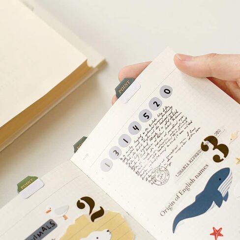 6 Pcs Monthly Tabs Monthly Calendar Stickers for for Planners Journal and Notebook Organizations (Style2-16Sheets) in Saudi Arabia