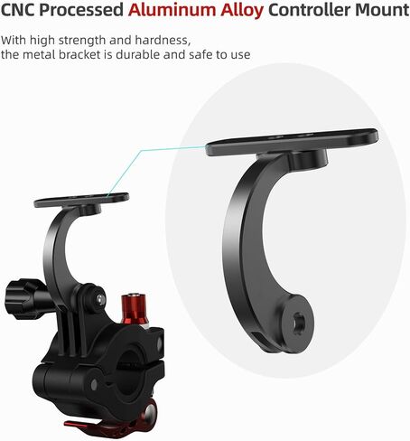 حامل جهاز تحكم عن بعد للدراجة من O'woda RC لـ DJI Mini 3 / Mini 3 Pro/Mavic 3 Pro، حامل بمشبك دراجة قابل للتعديل متوافق مع ملحقات DJI RC in Kuwait