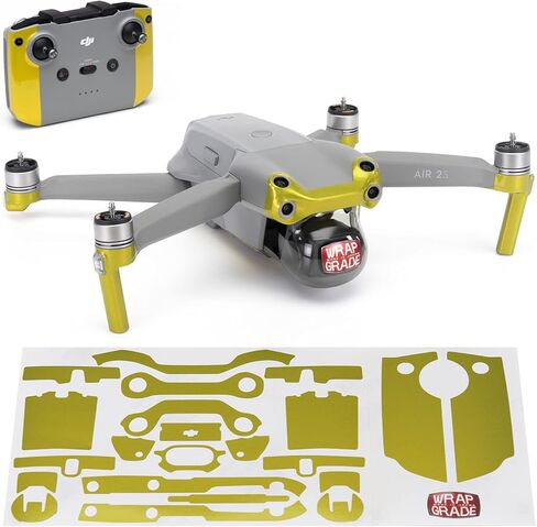غلاف تغليف متوافق مع DJI Air 2S | لون التمييز A (أصفر نيون) in Kuwait
