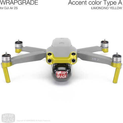 غلاف تغليف متوافق مع DJI Air 2S | لون التمييز A (أصفر نيون) in Kuwait