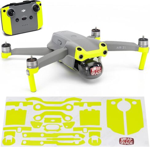 غلاف تغليف متوافق مع DJI Air 2S | لون التمييز A (أصفر نيون) in Kuwait
