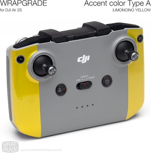 غلاف تغليف متوافق مع DJI Air 2S | لون التمييز A (أصفر نيون) in Kuwait