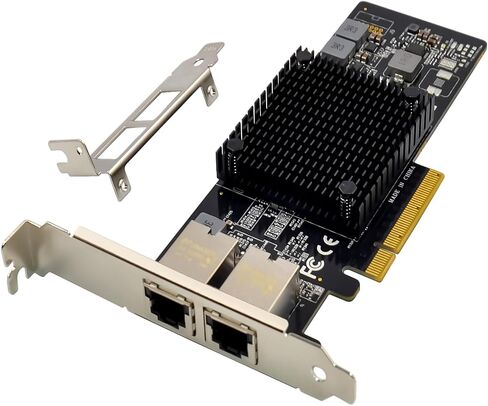 10G PCIe Network Card NIC Adapter with AQC107 Chipset +3ft Cat8 Ethernet Cable 10GB/5GB/2.5GB/1000M PCI Express Gigabit Ethernet Card RJ45 LAN Controller Support PXE in Saudi Arabia