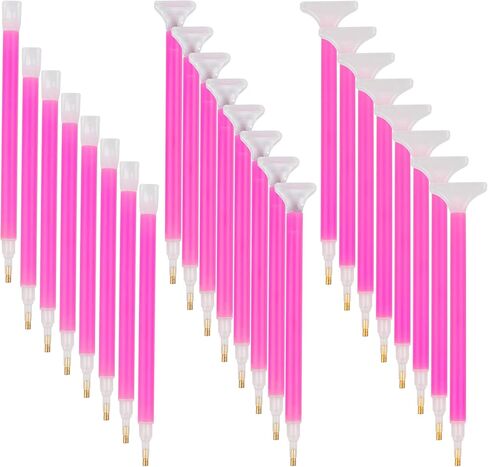AUEAR, 24 Pack Diamond Pen 5D Embroidery Art Pens Tool for DIY Rhinestone in Saudi Arabia