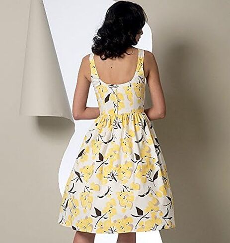 Vogue Patterns V9100 Misses' Dress, Size E5 (14-16-18-20-22) in Saudi Arabia