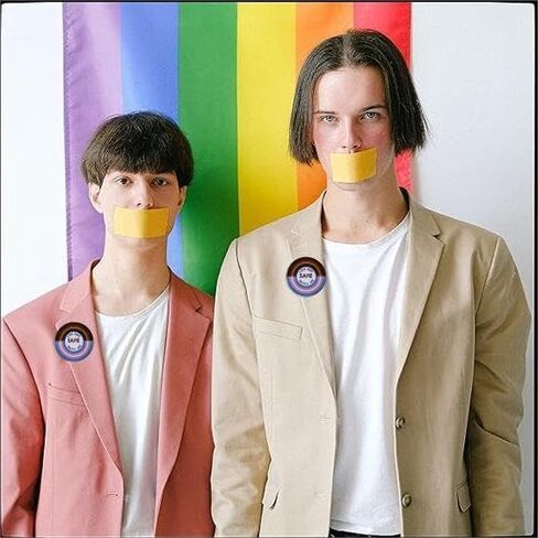 1Pcs You Are Safe With Me Pins Enamel Lapel Pin Rainbow Pride Pin Nurse Doctor Student Brooch Pin Badge Pin for Shirt Backpack Decorative Accessories Gift Bulk in Kuwait