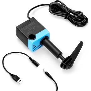 Cat Water Fountain Pump,USB Replacement Pump for Pet Drinking Fountains Compatible with Platinum Dog and Cat Water Dispensers