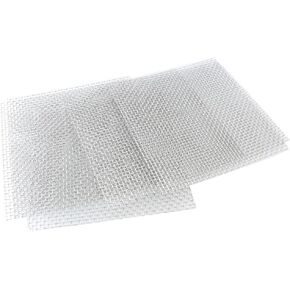 6PCS Stainless Steel Wire Mesh Mat Aquarium Plant Moss Netting 10x10cm/4x4in Fish Aquarium Plants Mesh Plants Fixed Planting Mesh Square for Pump Room Filter Entrance