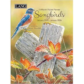 LANG Songbirds™ 2025 Monthly Pocket Planner (25991003167)