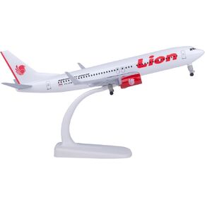 Airplane Model 1:300 Scale Model Plane Lion Airplane B737 Plane Model for Gift and Decoration