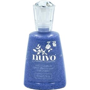 Tonic Studios Nuvo Glitter Accents 1.7oz-Ballroom Blue