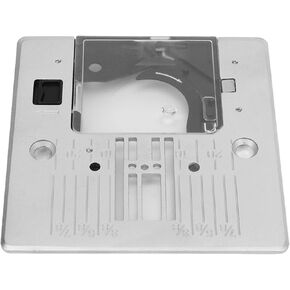 Straight Stitch Needle Plate, Professional Needle Plate with Cover Compatible with Singer C5980Q 9100 Sewing Machine
