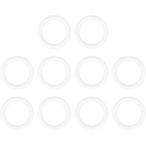 10pcs Christmas Foam Ring Floral Decor Wreath Wedding Frame Wedding Decor Polystyrene Wreath Shape Foam Balls Craft Supplies Flowers White Child Big Bubble