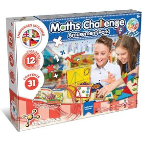 Science4you Math Games for Kids - Addition and Subtraction Games, Tangram, Mastermind and Much More, 12 Learning and Educational Math Games for Kids 6-8+, Montessori Board Games for Boys and Girls