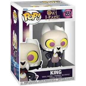 Funko POP Disney: The Owl House - King Clawthorne - 1/6 Odds for Rare Chase Variant - The Owl House - Collectable Vinyl Figure - Gift Idea - Official Merchandise - for Kids & Adults - TV Fans
