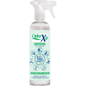 مزيل، مزيل رائحة الحيوانات الأليفة الطبيعي متعدد الاستخدامات للاستخدام المنزلي والخارجي، مزيل رائحة البول وبراز القطط والكلاب، رائحة الفناء، أو أي رائحة قوية، جاهز للاستخدام، 16oz in Kuwait