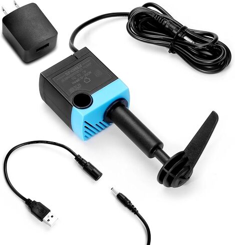 Cat Water Fountain Pump,USB Replacement Pump for Pet Drinking Fountains Compatible with Platinum Dog and Cat Water Dispensers in Saudi Arabia