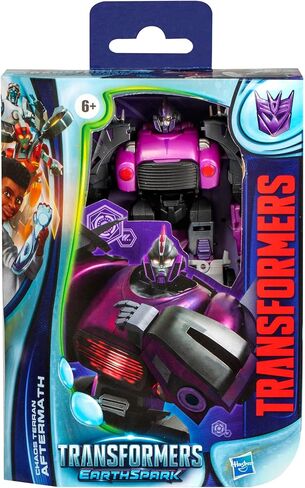 Transformers EarthSpark Deluxe Class Chaos Terran Aftermath 5-Inch Robot Action Figure, Interactive Toys for Boys & Girls 6 and Up in Saudi Arabia