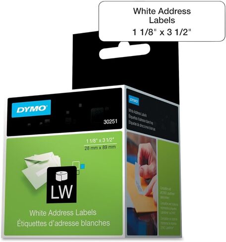 6+حزمة+من+DYMO+30251+كاتب ملصقات+ملصقات+حراري%2c+طابعة+ملصقات+عنوان+قياسي+1-1%2f8%22+x+3-1%2f2%22+260+ملصقات%2c+ 2-بطاقة%2c+مباعة+بواسطة+OFFICE+LABELS in Kuwait