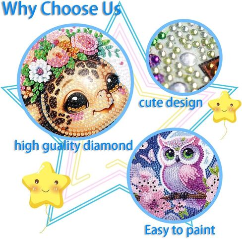 4 Pack Diamond Art Kits for Kids, Cartoon Santa Claus Diamond Painting Kits for Kids Ages 4-8-12, 5D DIY Kids' Mosaic Kits Christmas Painting Picture Xmas Gift for Home Wall Decor 6x6 Inch in Saudi Arabia