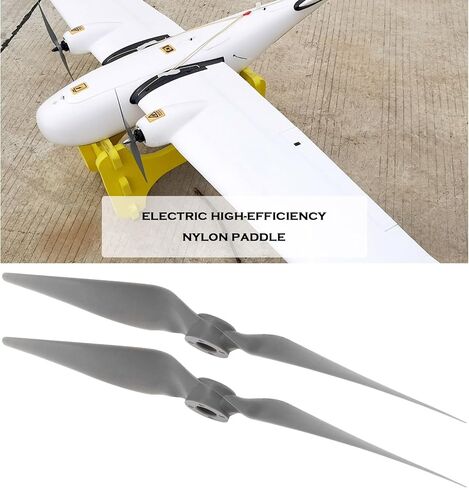 4 قطع من مراوح RC مع محولات الفتحات الكهربائية لطائرة RC ومروحة مركبة للتحكم عن بعد متوافقة مع محركات 2212-3528، رمادي in Saudi Arabia