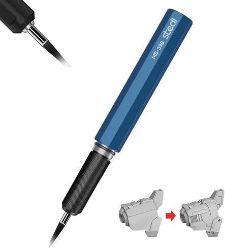 stedi Model Scriber Chisel، شفرات فولاذ التنغستن 0.15 مم، لهواية النمذجة، نموذج مقياس RG، مجموعة نموذج Gundam، لخط الكتابة، منقوش، خط اللوحة، الراتنج، أزرق in Saudi Arabia