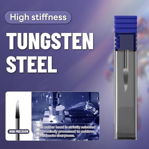 stedi Model Scriber Chisel، شفرات فولاذ التنغستن 0.15 مم، لهواية النمذجة، نموذج مقياس RG، مجموعة نموذج Gundam، لخط الكتابة، منقوش، خط اللوحة، الراتنج، أزرق in Saudi Arabia