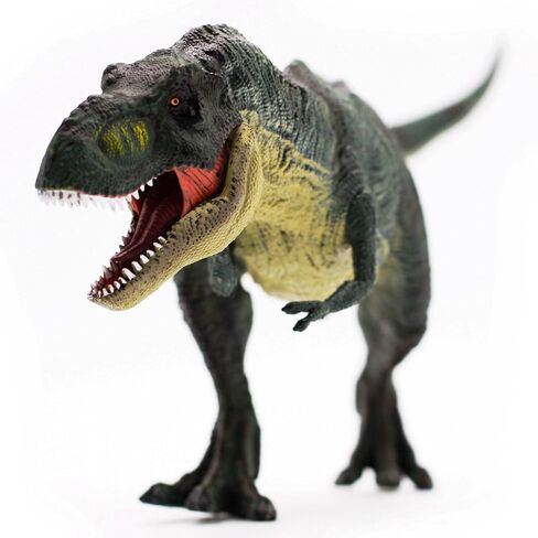 Gemini&Genius Tyrannosaurus Rex Dinosaur Toys- Moveable Jaw- 14 Inches Length-King T-Rex Dinosaur Figurine for Kids Ages 3 Years Old & Up Play & Display in Kuwait