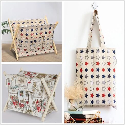 Linen Fabric Floral Pattern by The Yard- Precut 1 Yard 62 Inch Width for Sewing DIY Crafting Quilting Sofa Tablecloth Curtain Cloth in Kuwait