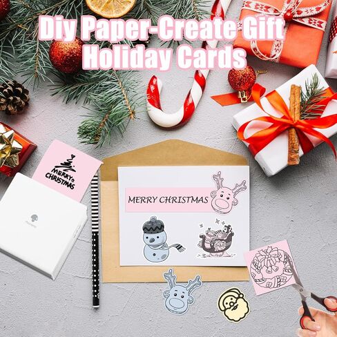 ورق حراري ملون غير لاصق، ورق طابعة M02 لطابعة M02 M02 Pro M02S M03 M03AS M04S M04AS الصغيرة، 53 مم × 6.5 م/لفة، أصفر/أزرق/وردي، 3 لفات، متوافقة مع ورق طابعة Phomemo in Kuwait