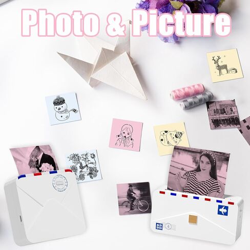 ورق حراري ملون غير لاصق، ورق طابعة M02 لطابعة M02 M02 Pro M02S M03 M03AS M04S M04AS الصغيرة، 53 مم × 6.5 م/لفة، أصفر/أزرق/وردي، 3 لفات، متوافقة مع ورق طابعة Phomemo in Kuwait