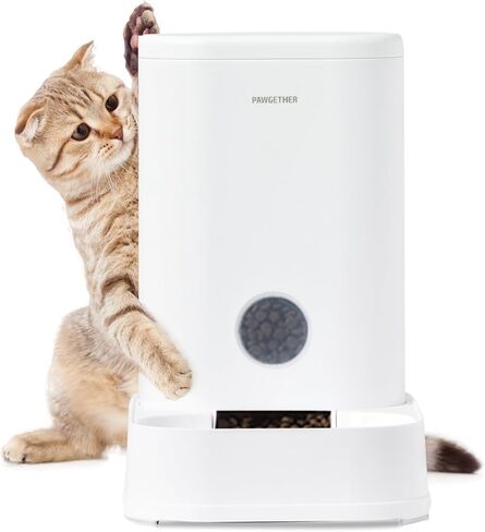 PAWGETHER® Gravity Automatic Pet Water Dispenser with Filter for Cats and Small Dogs 1 Gallon/3.5L Auto Pet Waterer Dog Water Dispenser, Easy to Fill in Kuwait