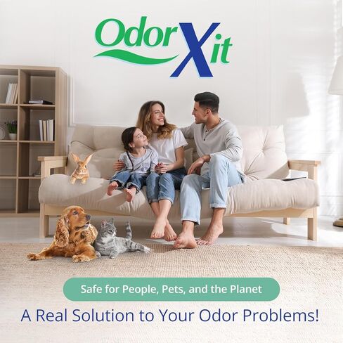 مزيل، مزيل رائحة الحيوانات الأليفة الطبيعي متعدد الاستخدامات للاستخدام المنزلي والخارجي، مزيل رائحة البول وبراز القطط والكلاب، رائحة الفناء، أو أي رائحة قوية، جاهز للاستخدام، 16oz in Kuwait