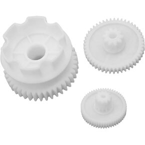 Kids Ride On Car Gearbox Drive Gear Full Set of Motor Gear Box Large Gear Middle Gear Small Gear for 550 Motor Gearbox Replacement Parts Children Electric Ride On Toys Parts