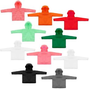 Bencailor 10 Pieces Christmas Elf Doll Clothes Set Elf Clothes Christmas Elf Accessories Winter Christmas Elf Outfits Elf Knitted Clothing Santa Clothing Sweater for Doll Accessories (11 Inch)