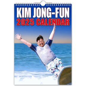 // Kim Jong-Fun - 2025 Wall Calendar - A4 Size (210mm x 297mm)