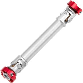 1Pcs Vgoohobby RC Drive Shaft Flange Head Transmission Axle CVD Joint Compatible with 1/14 Tamiya Scania Man Hino Truck 1/10 Traxxas TRX4 D90 SCX10 1/10 RC Crawler (55-68mm)