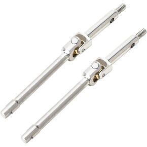 Fully Assembled High Steering Angle Universal Grade 5 Titanium U-Joint Axle Shafts for Axial SCX24 AX24 1/24 RC Crawler Car Upgrade Parts in Kuwait