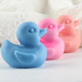 3D Duck Candle Mold Duck Silicone Mold Duck Molds for Candle Making Resin Aromatherapy Gypsum Wax Clay Craft Plaster Ornament Resin Art