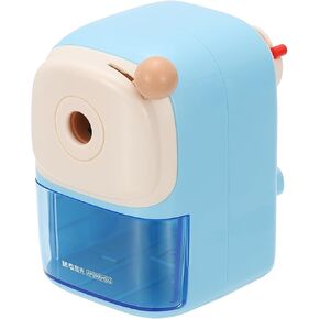 M&G Manual Pencil Sharpener, Hand Crank Pencils Sharpener Large Caliber Five-Position Pen Tip Adjustable Pencils Sharpener Office Supplies for Classroom Office, Blue