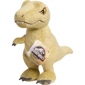 Just Play Jurassic World T-Rex 7-inch Small Plush Dinosaur, Stuffed Animal, Kids Toys for Ages 3 Up
