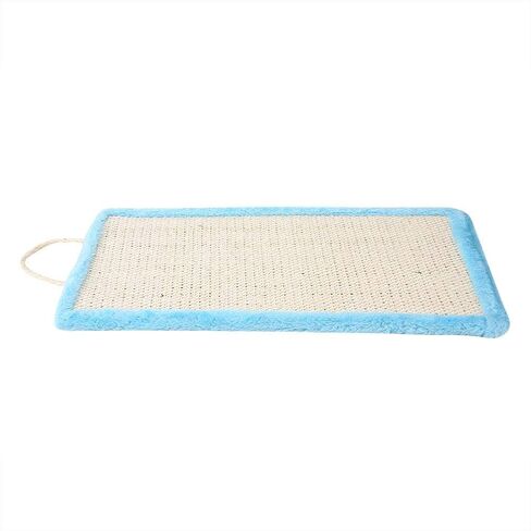 TOPINCN Cat Scratch Pad Wall Door Hanging Cat Scratching Board Cat Scratching Sofa Lounge Kitty Scratching Pad Mat(Blue) in Saudi Arabia